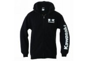 Logo Zip-Front Hooded Sweatshirt